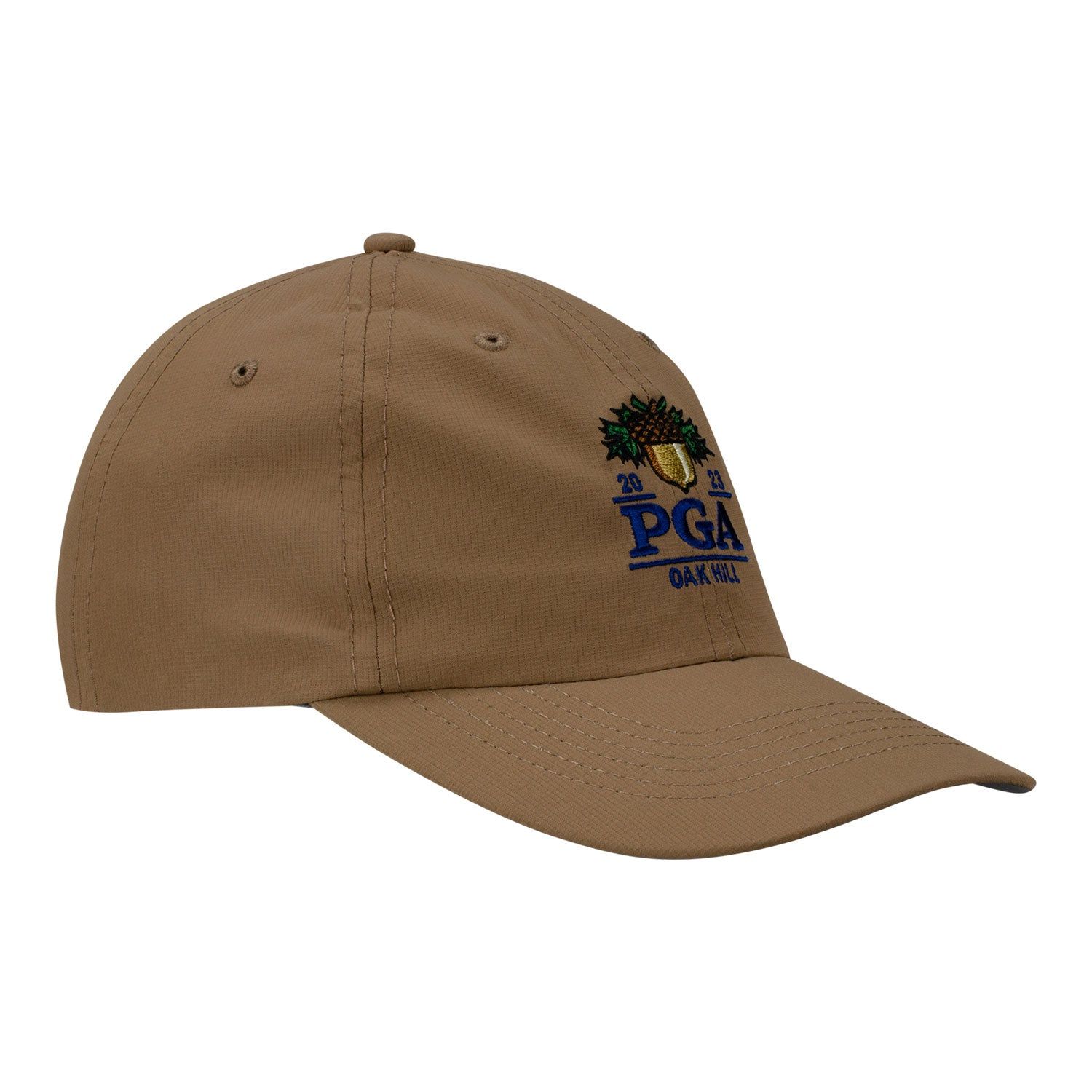 Imperial 2023 PGA Championship X210P Flat Embroidery Hat in Walnut sold by PGA Tour product image thumbnail 2