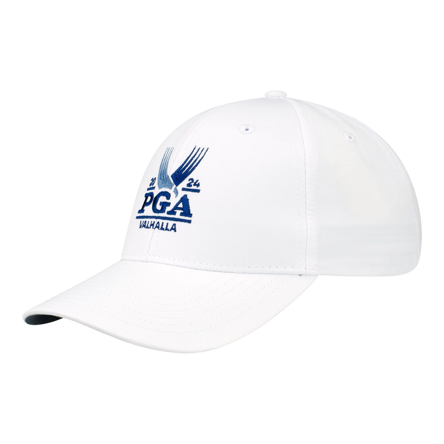 Ahead 2024 PGA Championship Structured Tech Hat in White sold by PGA Tour product image thumbnail 2