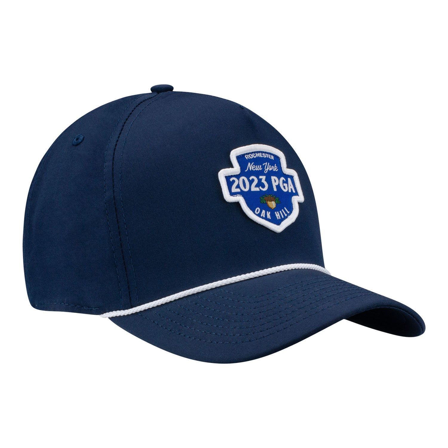 Imperial 2023 PGA Championship 5054 Woven Patch Hat in White & Navy sold by PGA Tour product image thumbnail 2