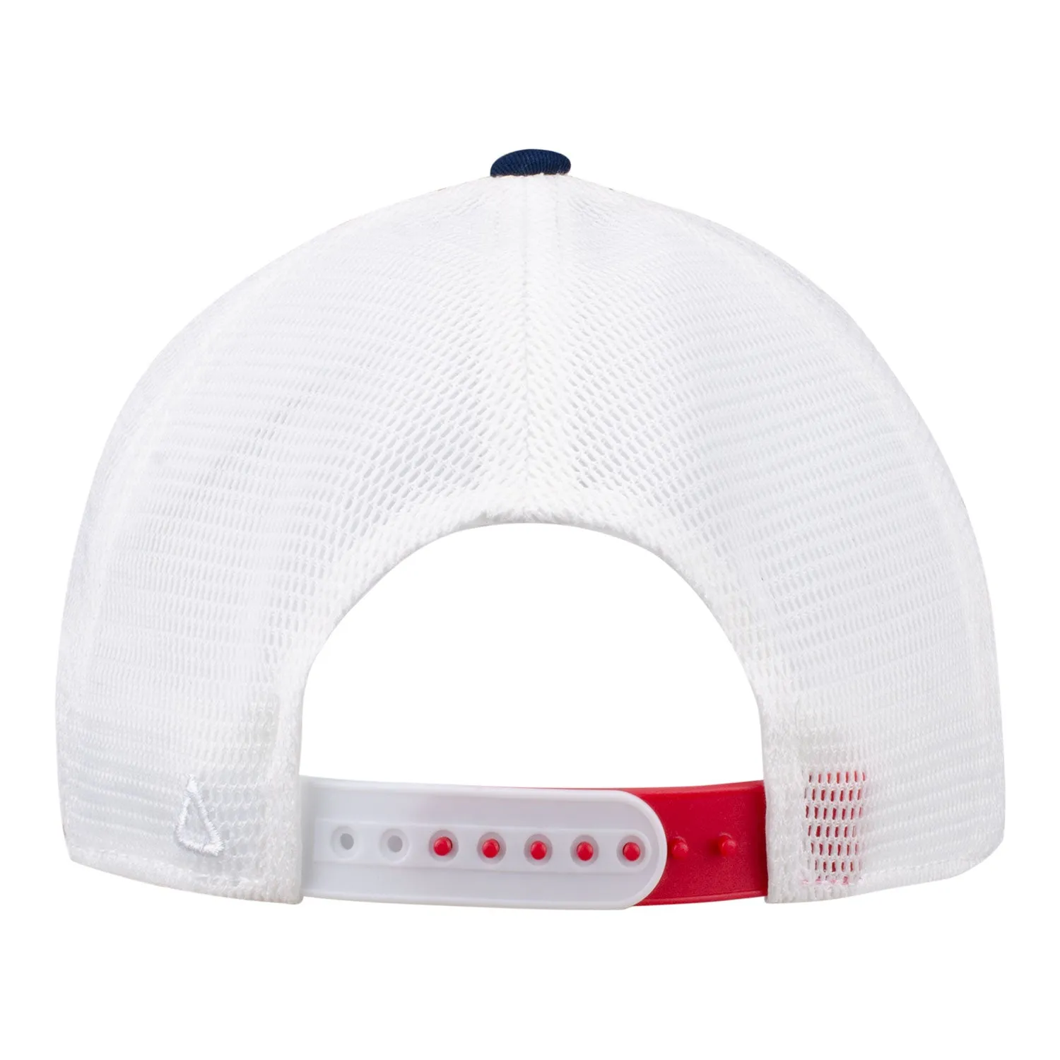 Ahead 2024 PGA Championship Wave Rider Tri-Color Meshback Hat in Red sold by PGA Tour product image thumbnail 3