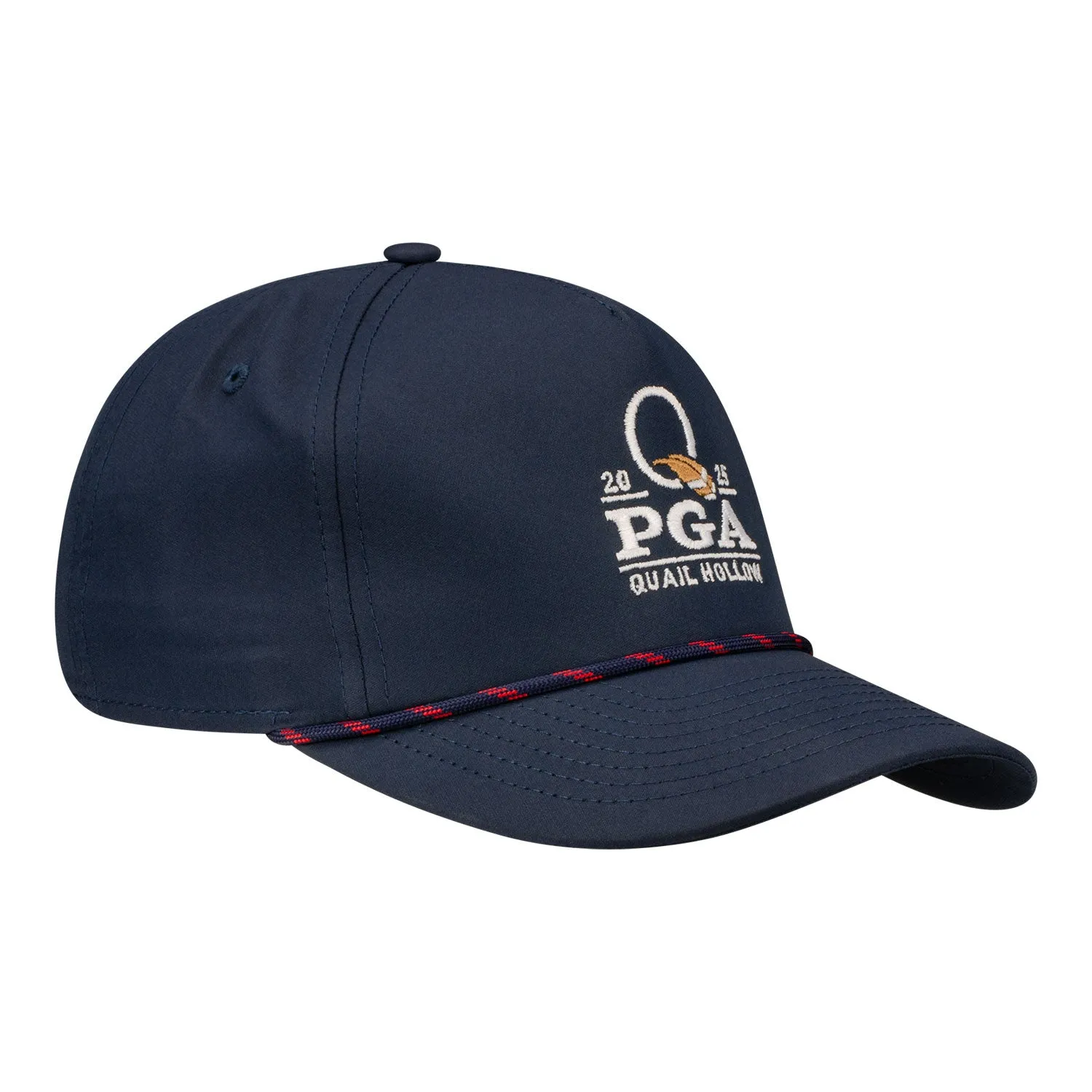 Imperial 2025 PGA Championship Wrightson Rope Hat in Navy & Red sold by PGA Tour product image thumbnail 2