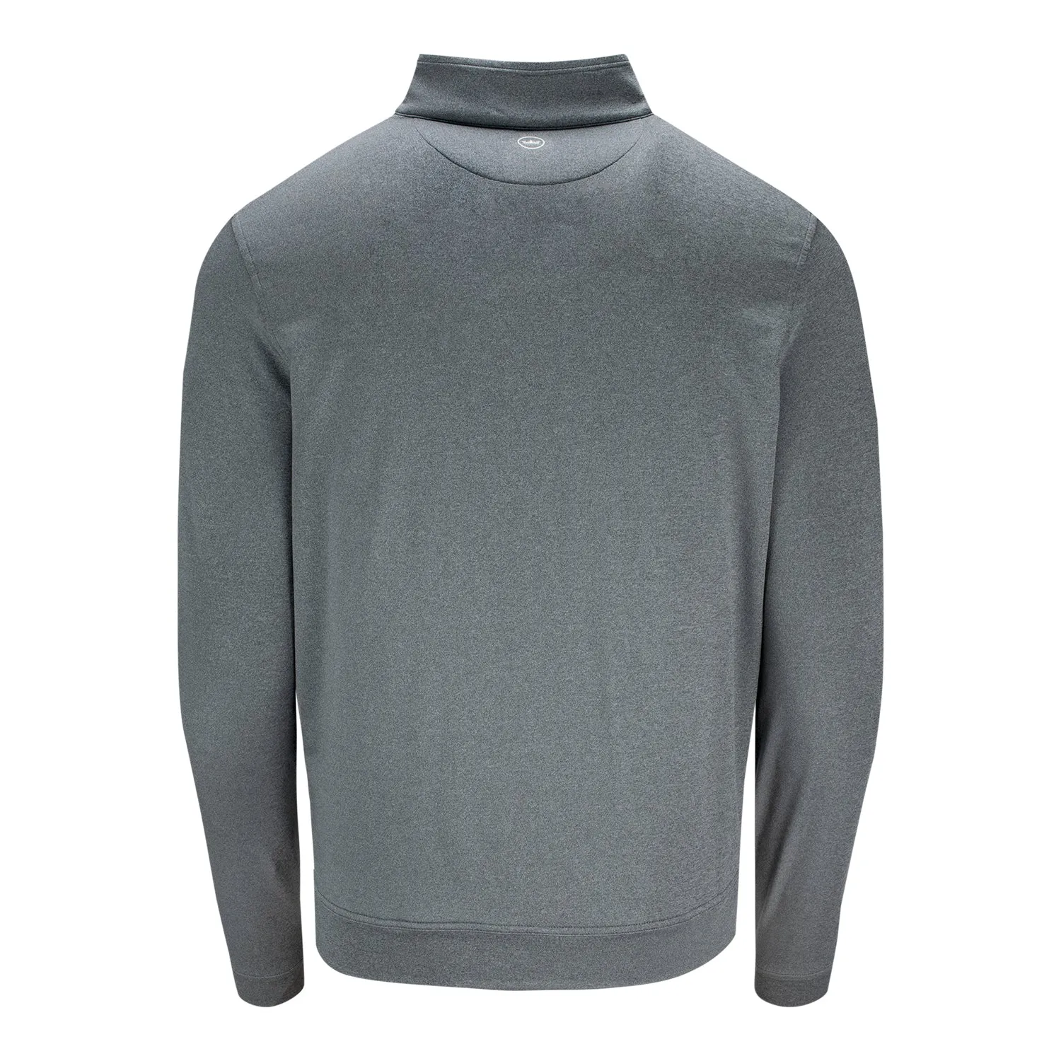 Peter Millar 2025 PGA Championship Melange Perth Quarter Zip in Smoke sold by PGA Tour product image thumbnail 2