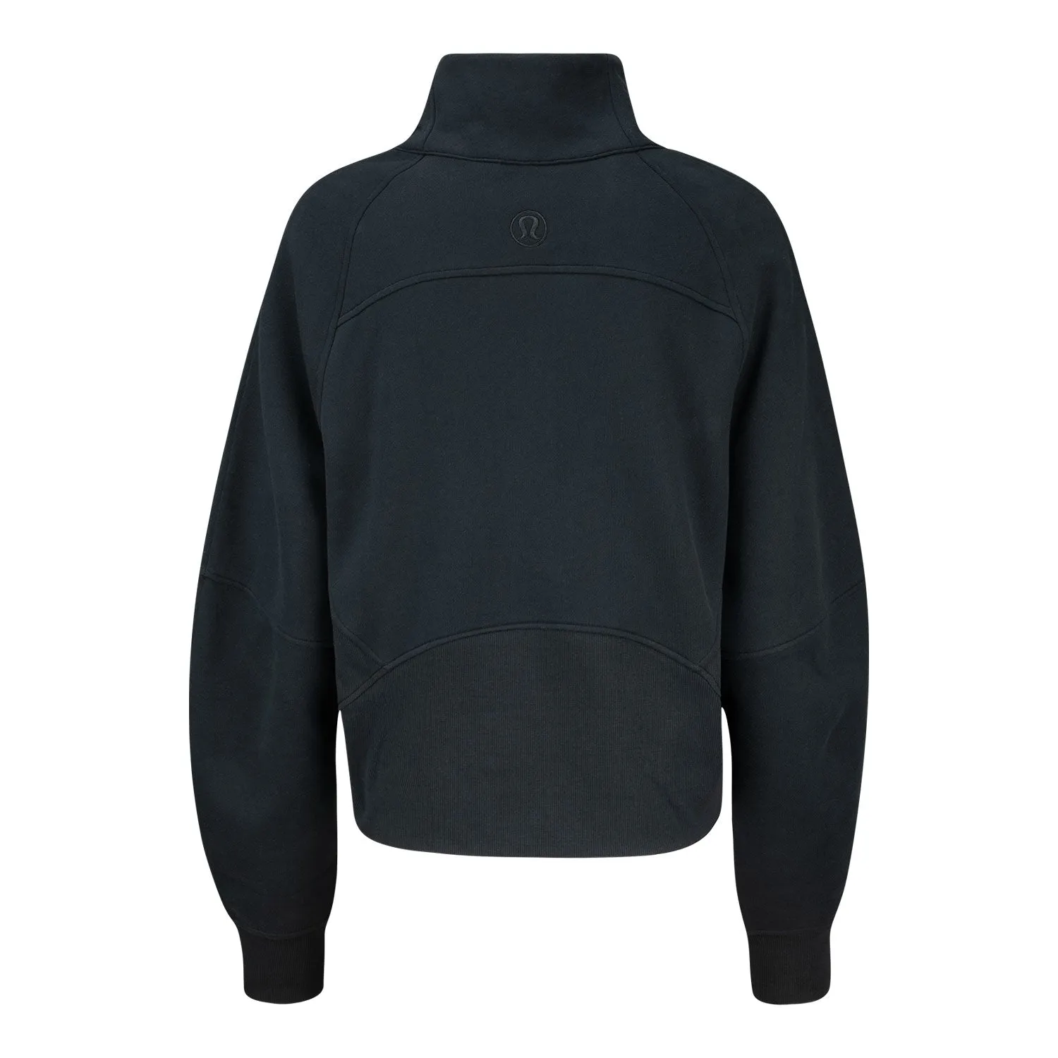 lululemon 2025 PGA Championship Women's Scuba Oversized Funnel Neck Half Zip in Black sold by PGA Tour product image thumbnail 2