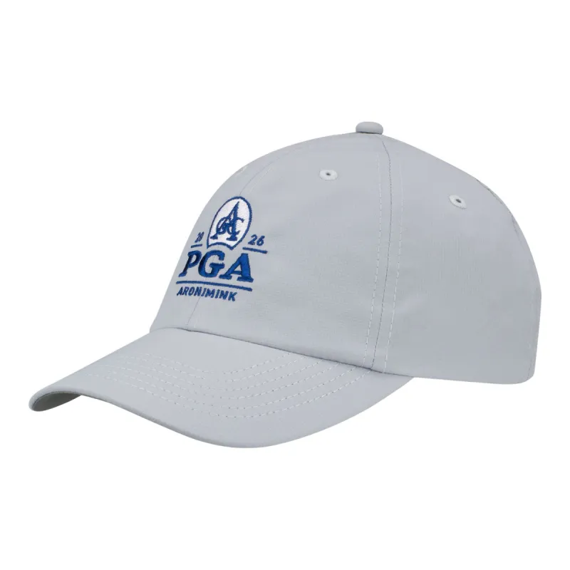 Imperial 2026 PGA Championship Performance Hat in Fog sold by PGA Tour