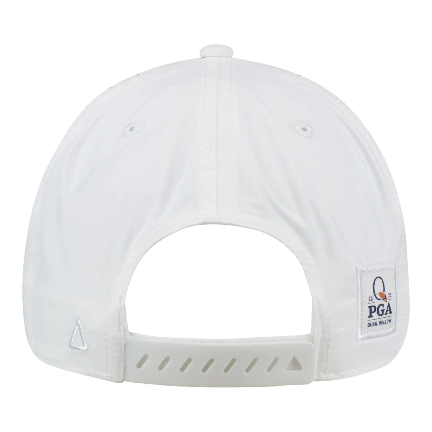 Ahead 2025 PGA Championship Brezo Performance Hat with Resin Patch in White sold by PGA Tour product image thumbnail 3