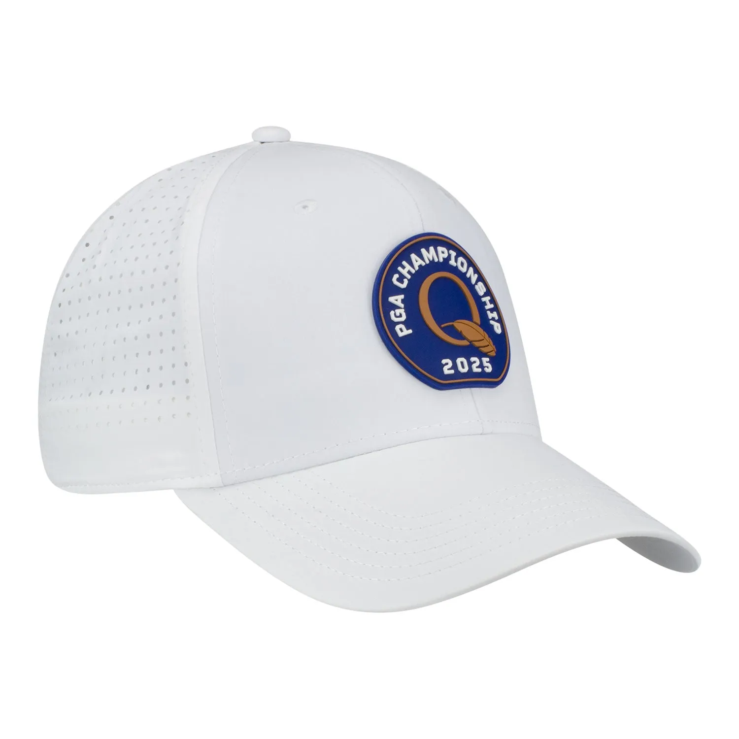 Ahead 2025 PGA Championship Brezo Performance Hat with Resin Patch in White sold by PGA Tour product image thumbnail 2