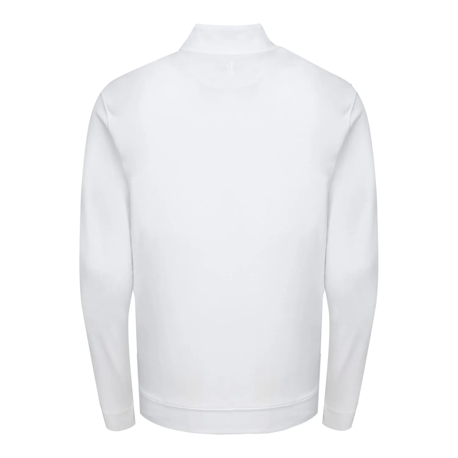 Johnnie-O 2025 PGA Championship Sully Cotton Quarter Zip in White sold by PGA Tour product image thumbnail 2