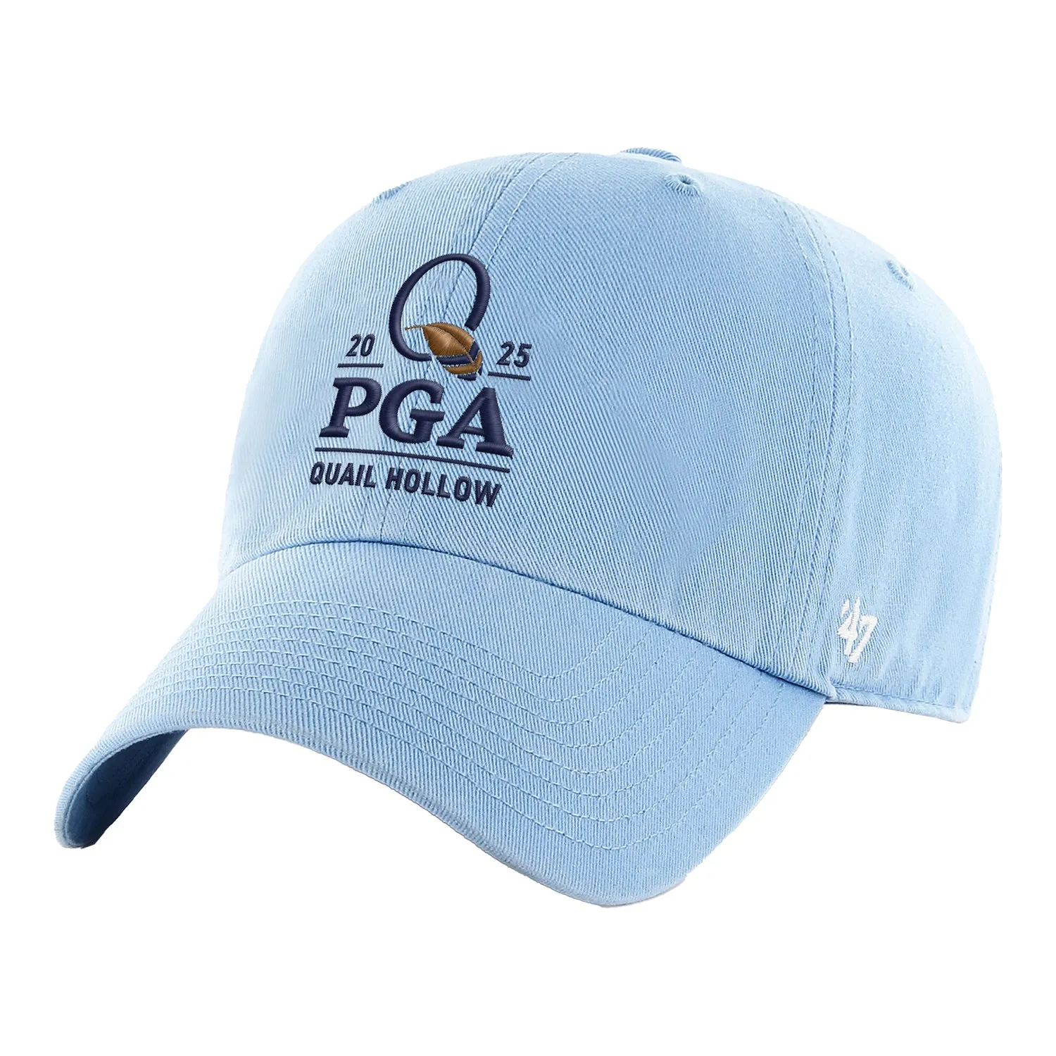 '47 Brand 2025 PGA Championship University of North Carolina Co-Brand Hat in Columbia Blue sold by PGA Tour product image thumbnail 2