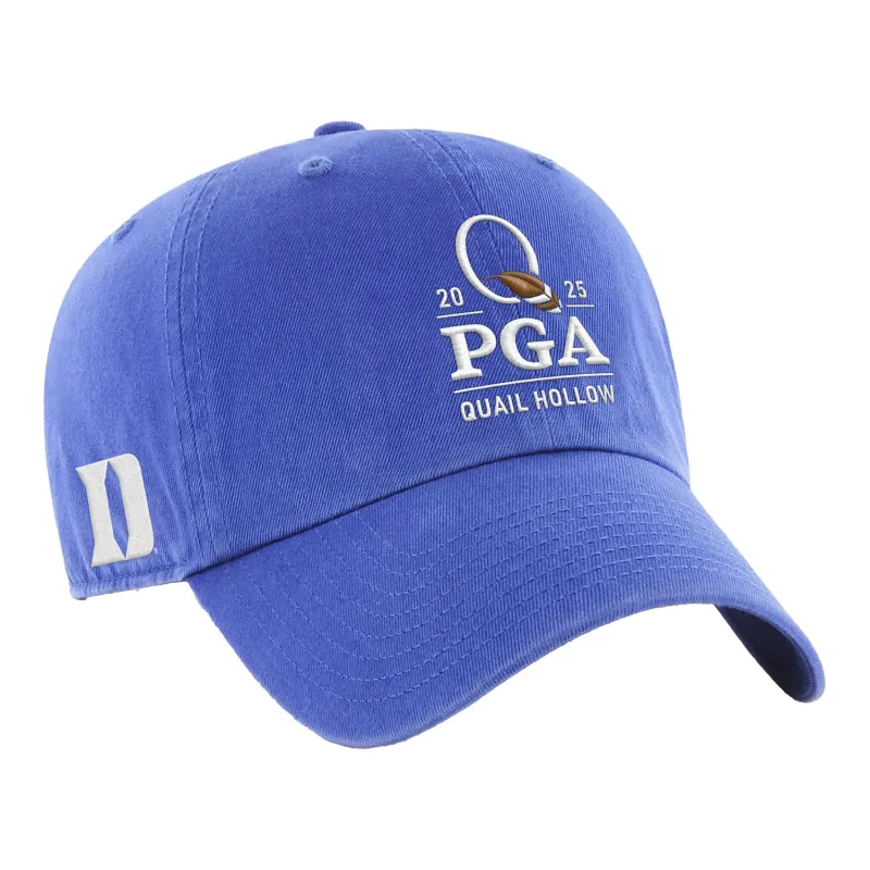 '47 Brand 2025 PGA Championship Duke Co-Brand Hat in Royal sold by PGA Tour