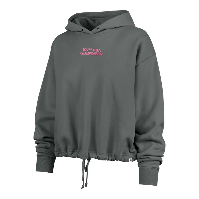 '47 Brand 2025 PGA Championship Women's Bright Side Venice Hoodie in Shadow Grey sold by PGA Tour