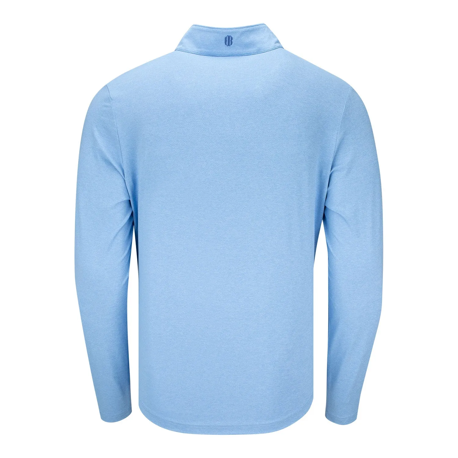 Holderness & Bourne 2025 PGA Championship Bell Performance Quarter Zip in Heather Skye Blue sold by PGA Tour product image thumbnail 2