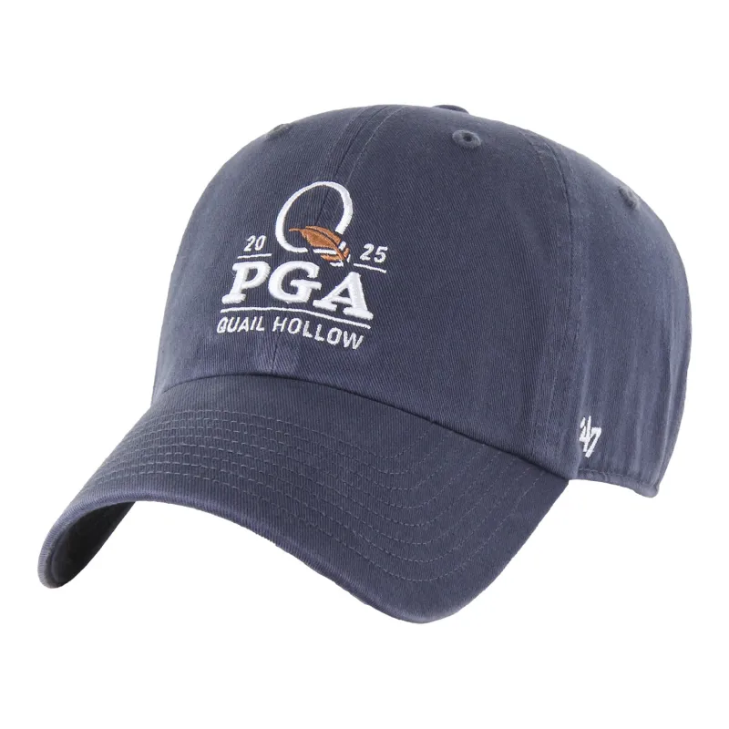 '47 Brand 2025 PGA Championship Clean Up Hat in Vintage Navy made by PGA Tour