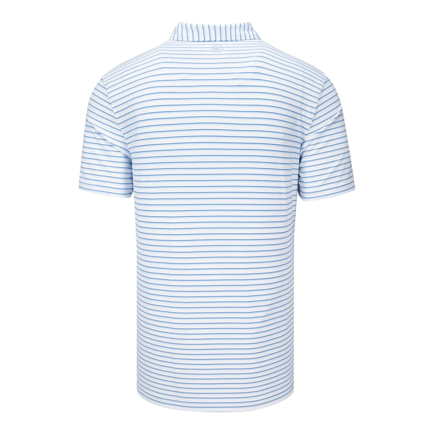 Vineyard Vines 2025 PGA Championship Palmero Polo in Club Stripe Blue sold by PGA Tour product image thumbnail 2