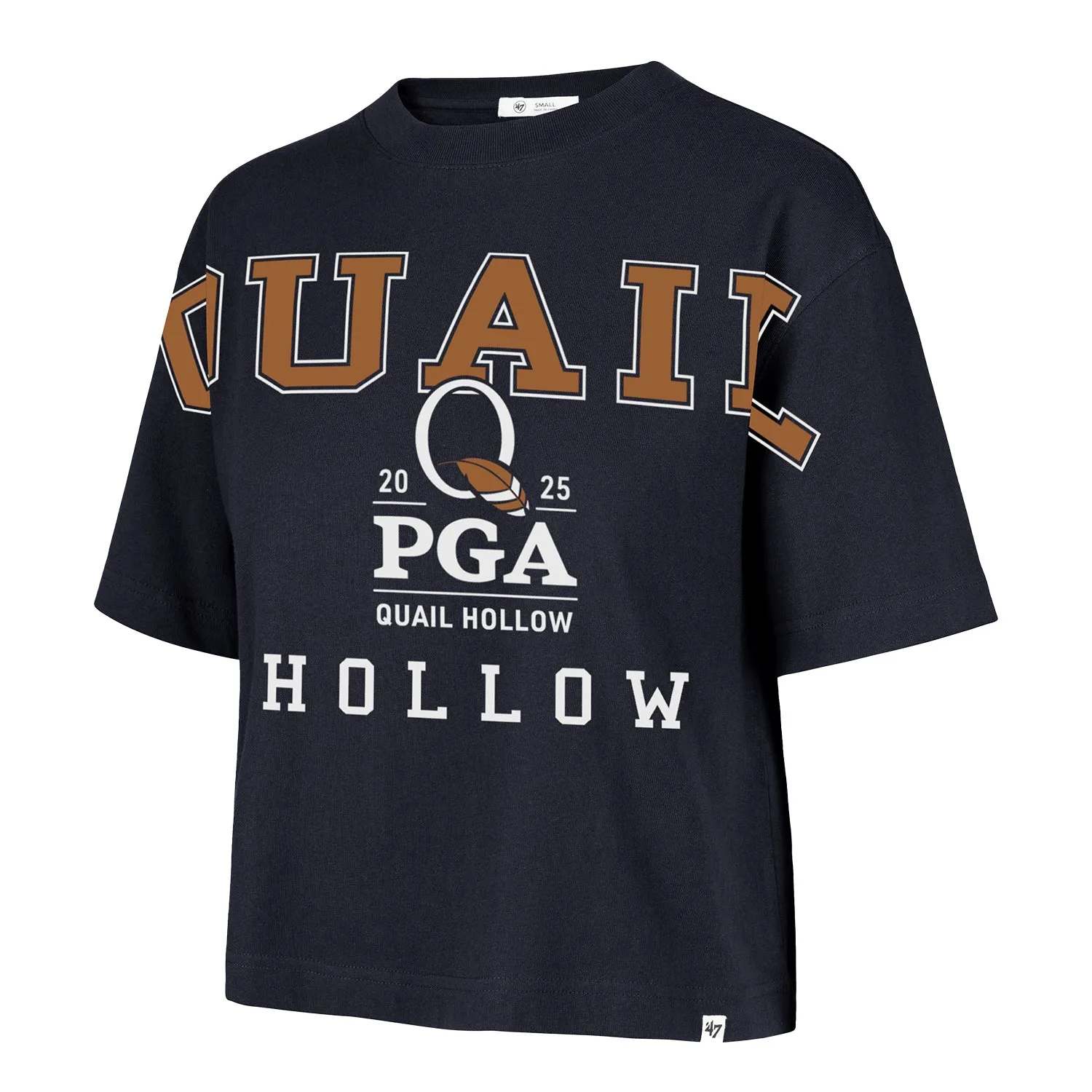 '47 Brand 2025 PGA Championship Women's Outreach City T-Shirt in Navy sold by PGA Tour