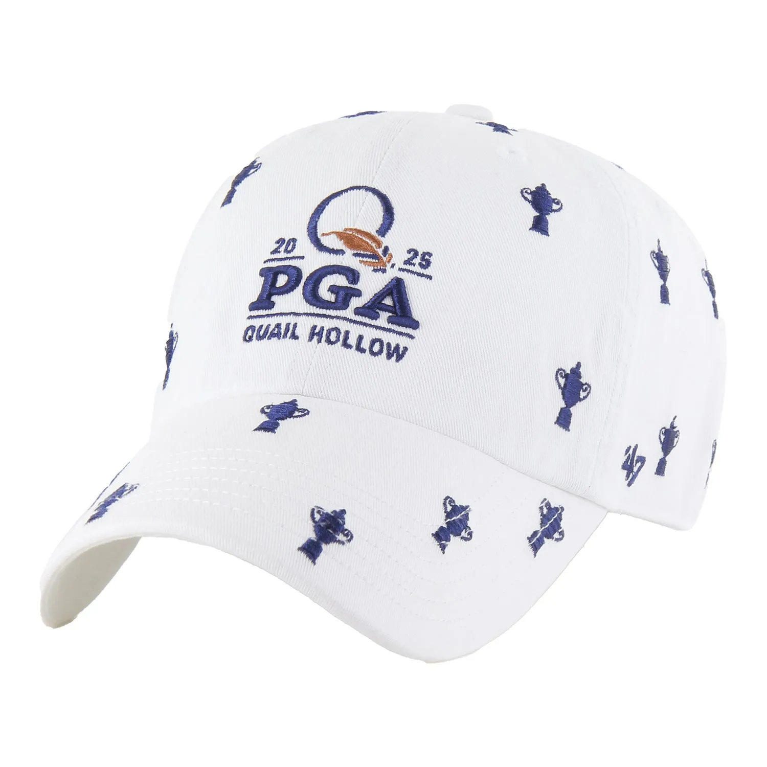'47 Brand 2025 PGA Championship Ladies Confetti Clean Up Hat in White sold by PGA Tour