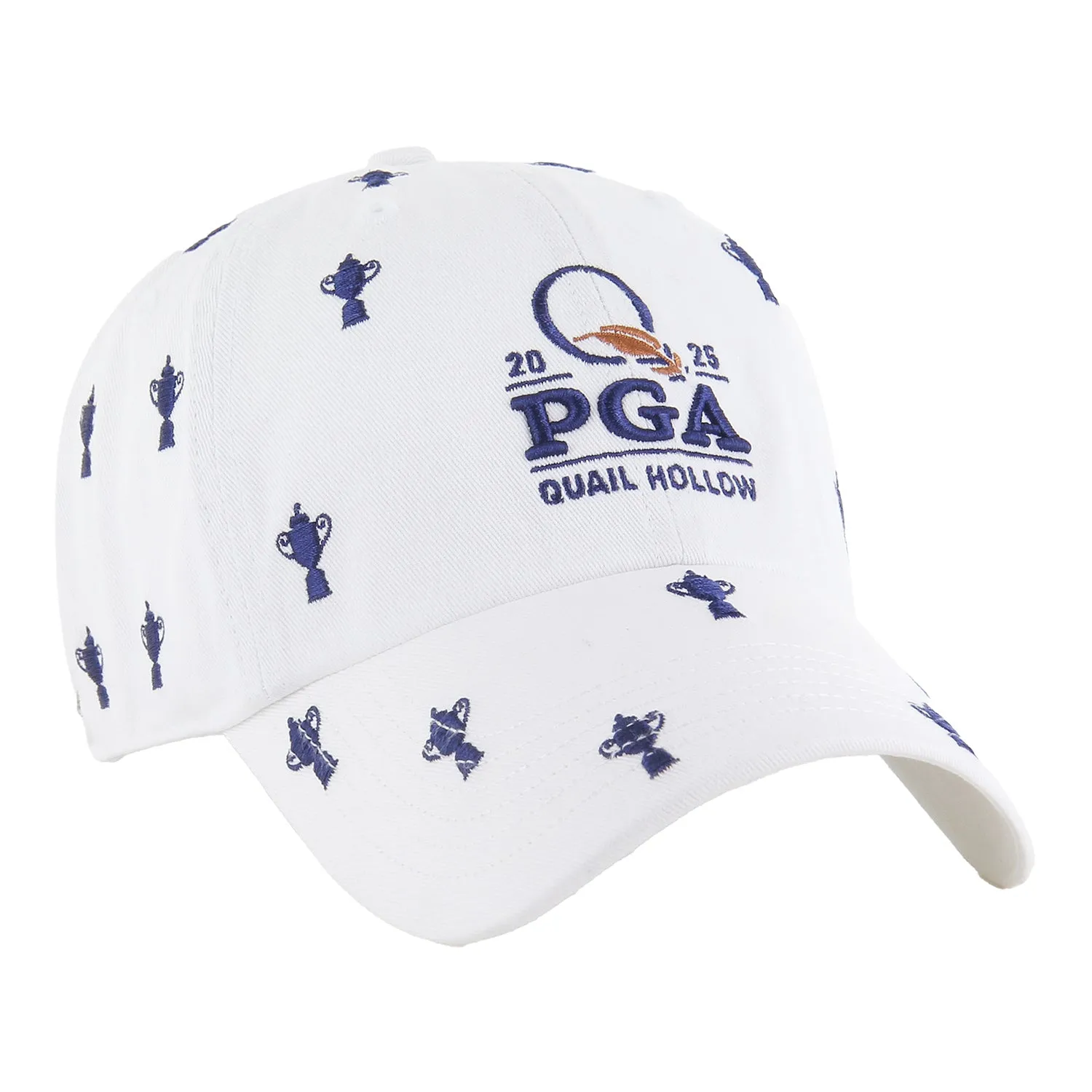 '47 Brand 2025 PGA Championship Ladies Confetti Clean Up Hat in White sold by PGA Tour product image thumbnail 2