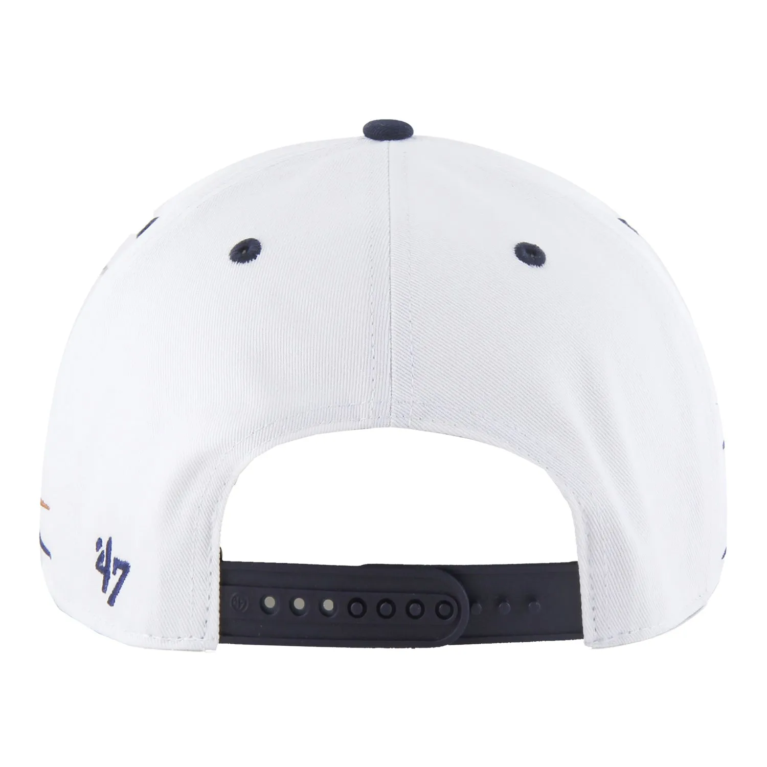 '47 Brand 2025 PGA Championship Diamond Hitch Hat in White and Navy sold by PGA Tour product image thumbnail 3