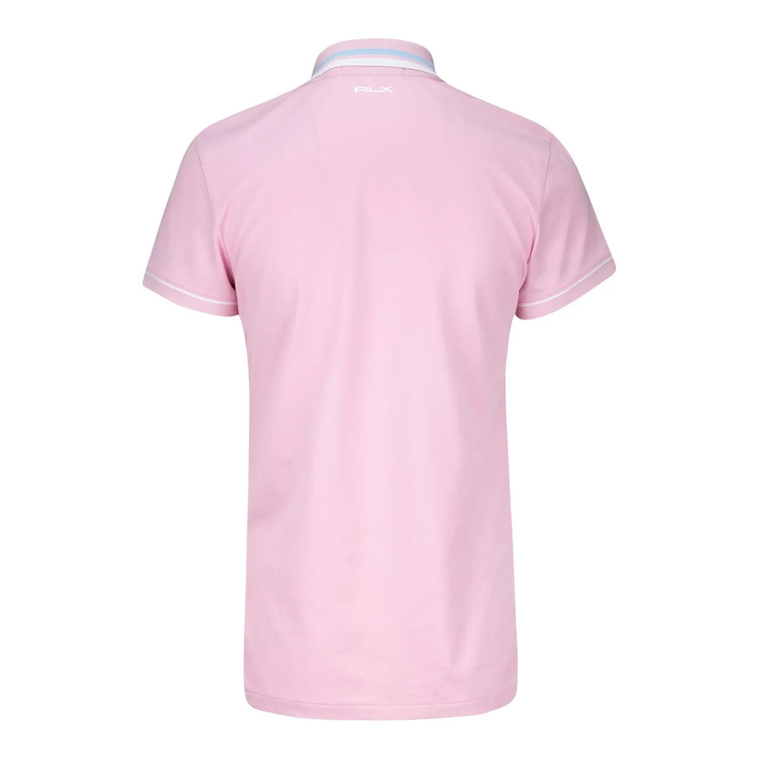 Ralph Lauren 2025 PGA Championship Women's Val Pique Polo in Garden Pink sold by PGA Tour product image thumbnail 2