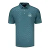 Straight Down 2025 PGA Championship American Oak Polo in Petrol sold by PGA Tour