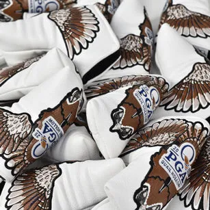PRG Golf 2025 PGA Championship Quail Blade Cover in White and Brown sold by PGA Tour product image thumbnail 3