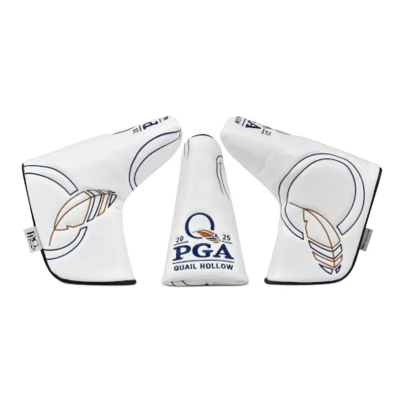 PRG Golf 2025 PGA Championship White Ghost Q Blade Cover in White sold by PGA Tour