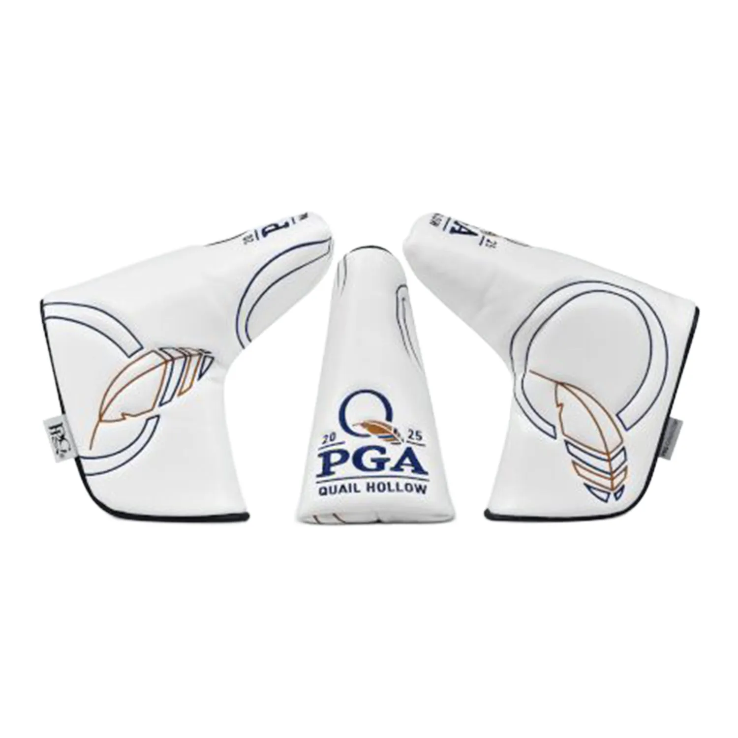 PRG Golf 2025 PGA Championship White Ghost Q Blade Cover in White sold by PGA Tour