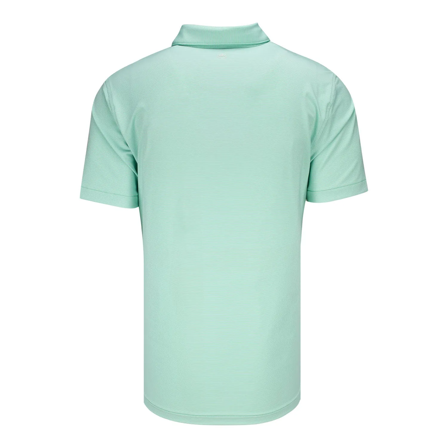 Peter Millar 2025 PGA Championship Jubilee Stripe Polo in Pear Tart sold by PGA Tour product image thumbnail 2