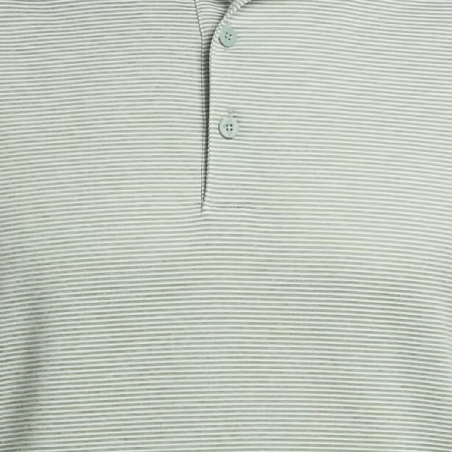 Adidas 2025 PGA Championship Ottoman Stripe Polo in Silver Green sold by PGA Tour product image thumbnail 2