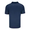 Adidas 2025 PGA Championship Micro Texture Polo in Collegiate Navy sold by PGA Tour