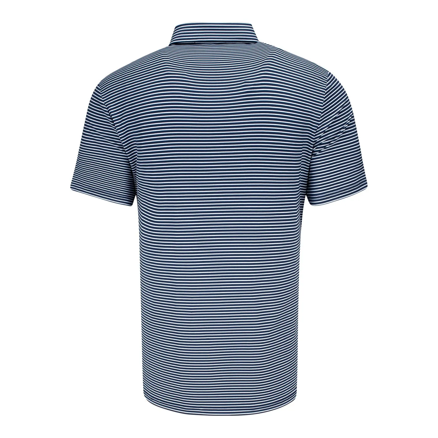 Ralph Lauren 2025 PGA Championship Featherweight Stripe Polo in Refined Navy sold by PGA Tour product image thumbnail 2