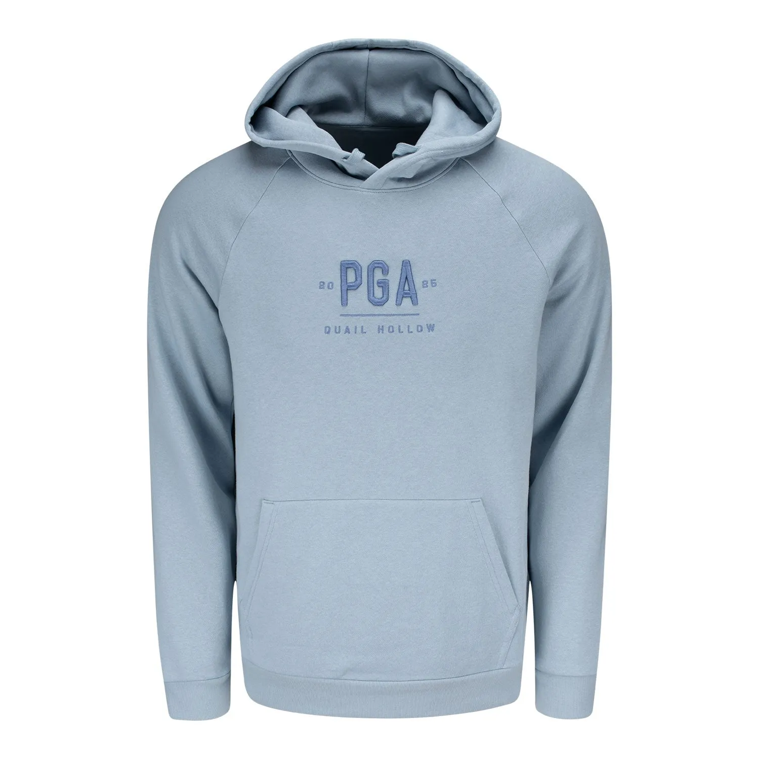 Under Armour 2025 PGA Championship Embossed Embroidery All Day Hoodie in Harbor Blue sold by PGA Tour