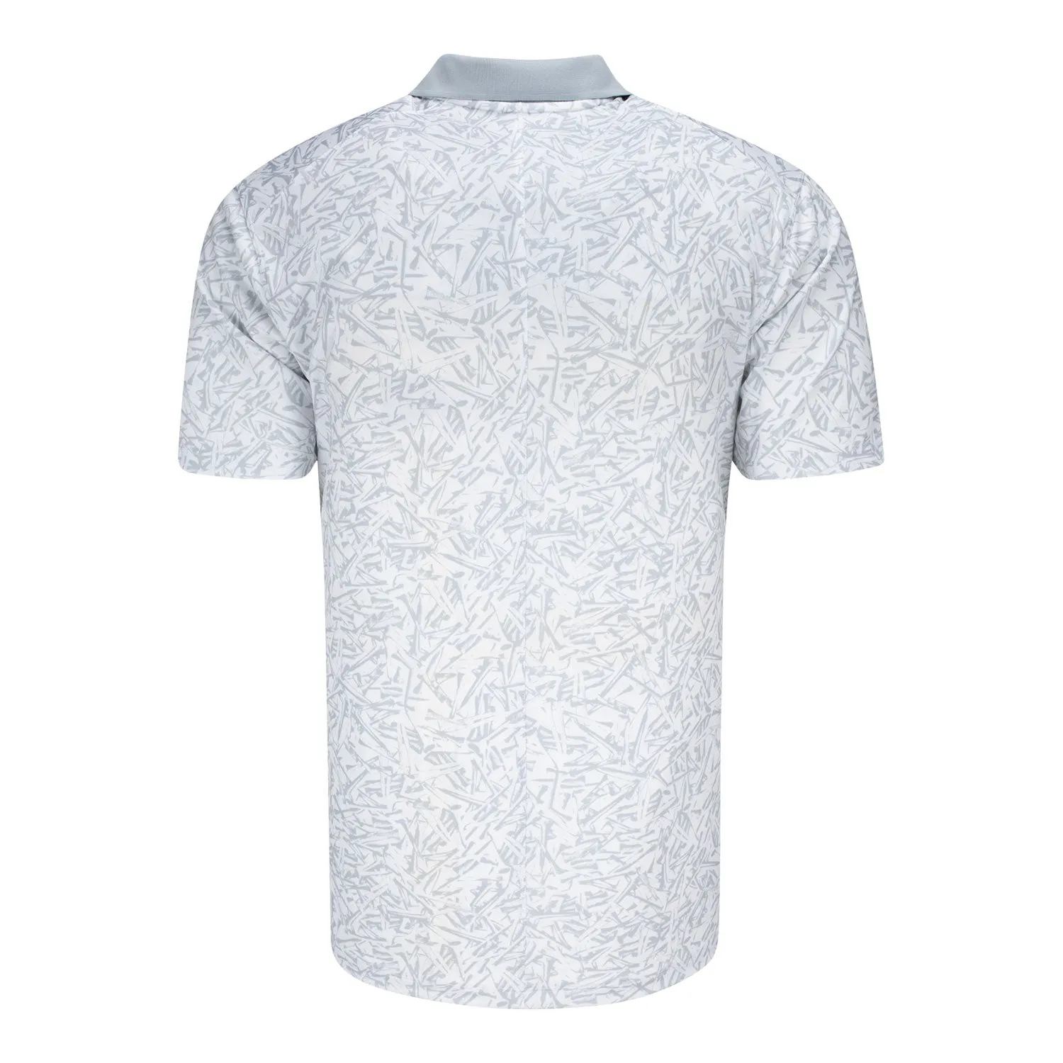 Nike 2025 PGA Championship Victory+ Golf Pattern Polo in White and Wolf Grey sold by PGA Tour product image thumbnail 3