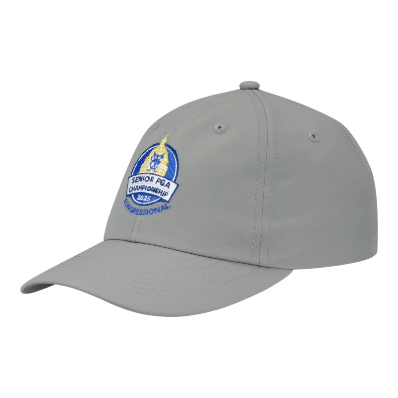 Imperial 2025 PGA Seniors Championship Performance Hat in Frost sold by PGA Tour