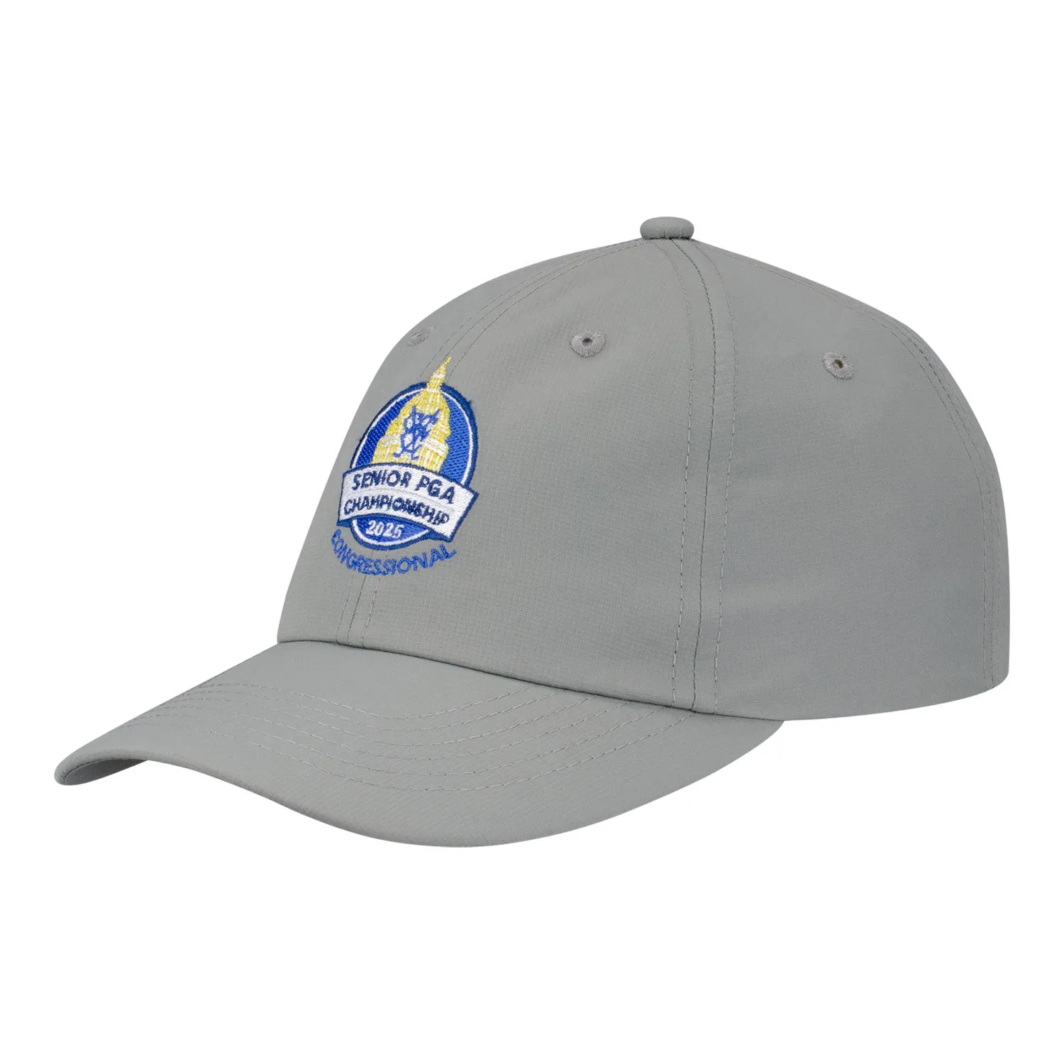 Imperial 2025 PGA Seniors Championship Performance Hat in Frost sold by PGA Tour