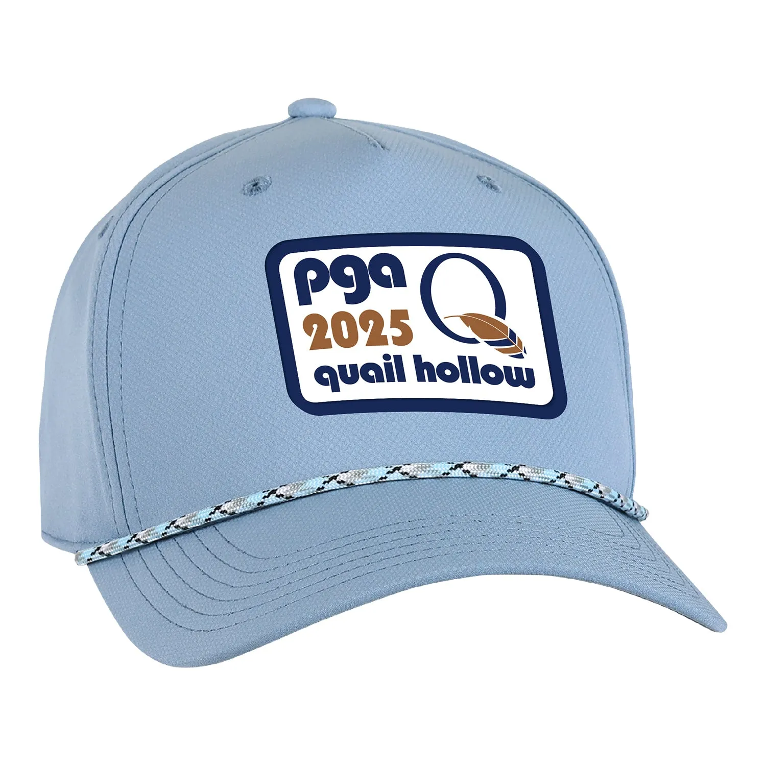 Ahead 2025 PGA Championship Alto Performance Hat with Oversized Patch in Slate sold by PGA Tour