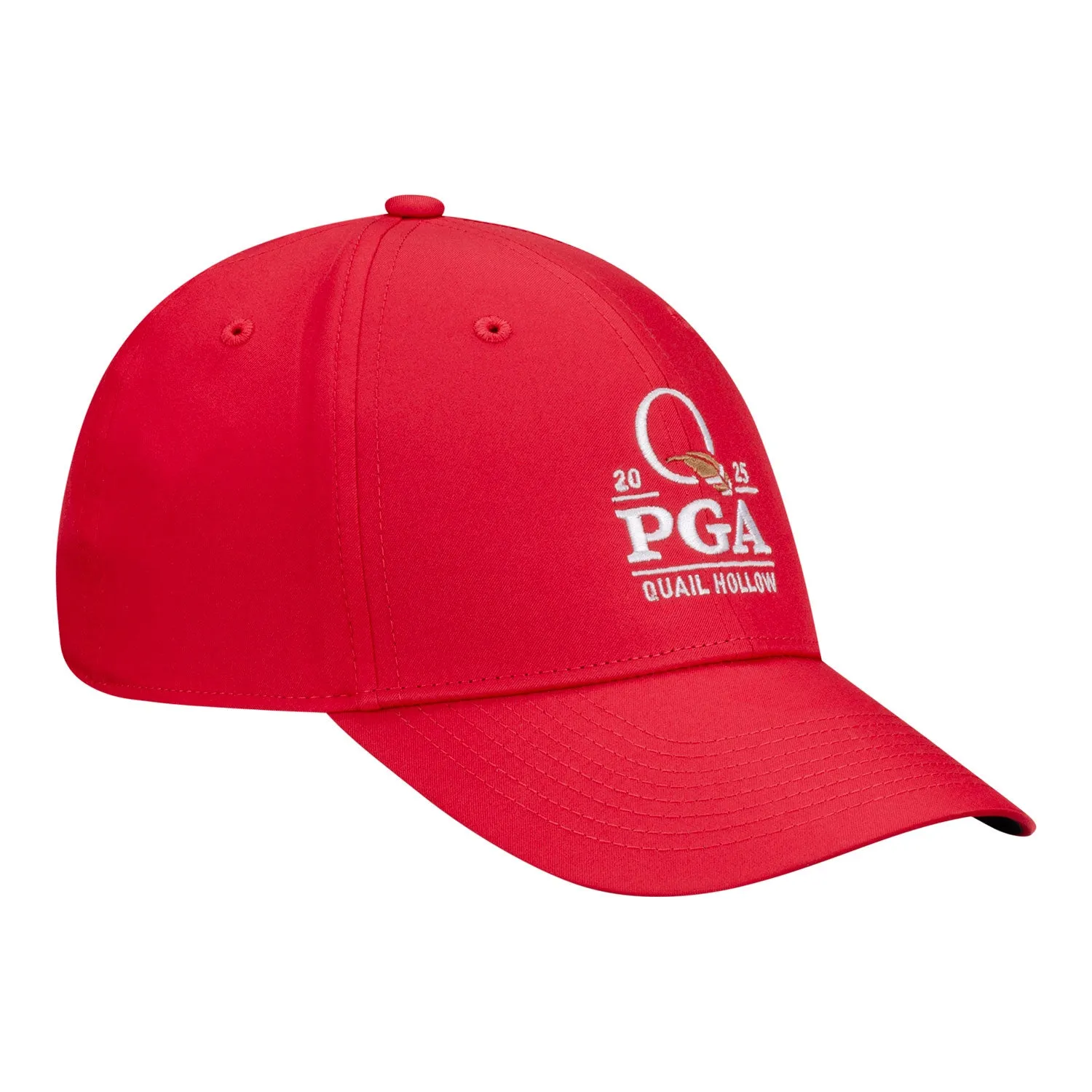 Nike 2025 PGA Championship Dri-Fit Club Hat in University Red sold by PGA Tour product image thumbnail 2