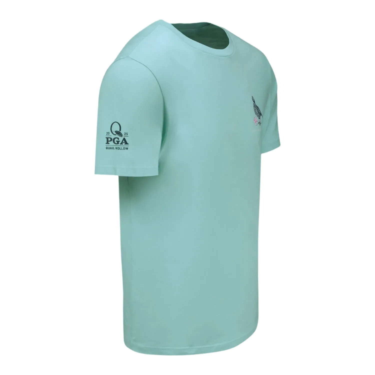 GFore 2025 PGA Championship Quail Bird T-Shirt in Mint Green sold by PGA Tour product image thumbnail 2