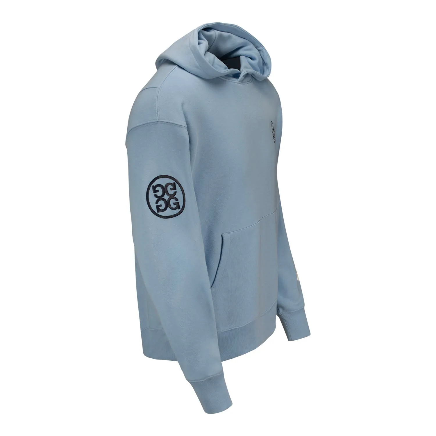 GFore 2025 PGA Championship Text Sleeve Hoodie in Light Blue sold by PGA Tour product image thumbnail 3