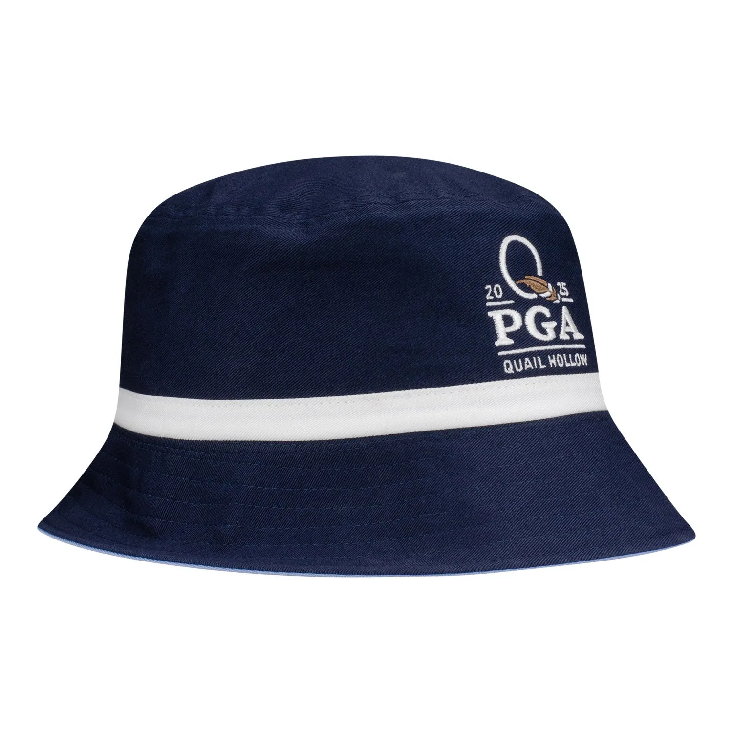 GFore 2025 PGA Championship Reversible Bucket Hat in Light Blue and Navy sold by PGA Tour product image thumbnail 3