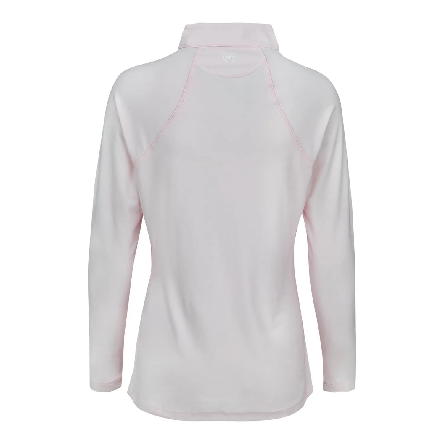 Peter Millar 2025 PGA Championship Ladies Mélange Raglan Sleeve Perth in Pearl Pink sold by PGA Tour product image thumbnail 2