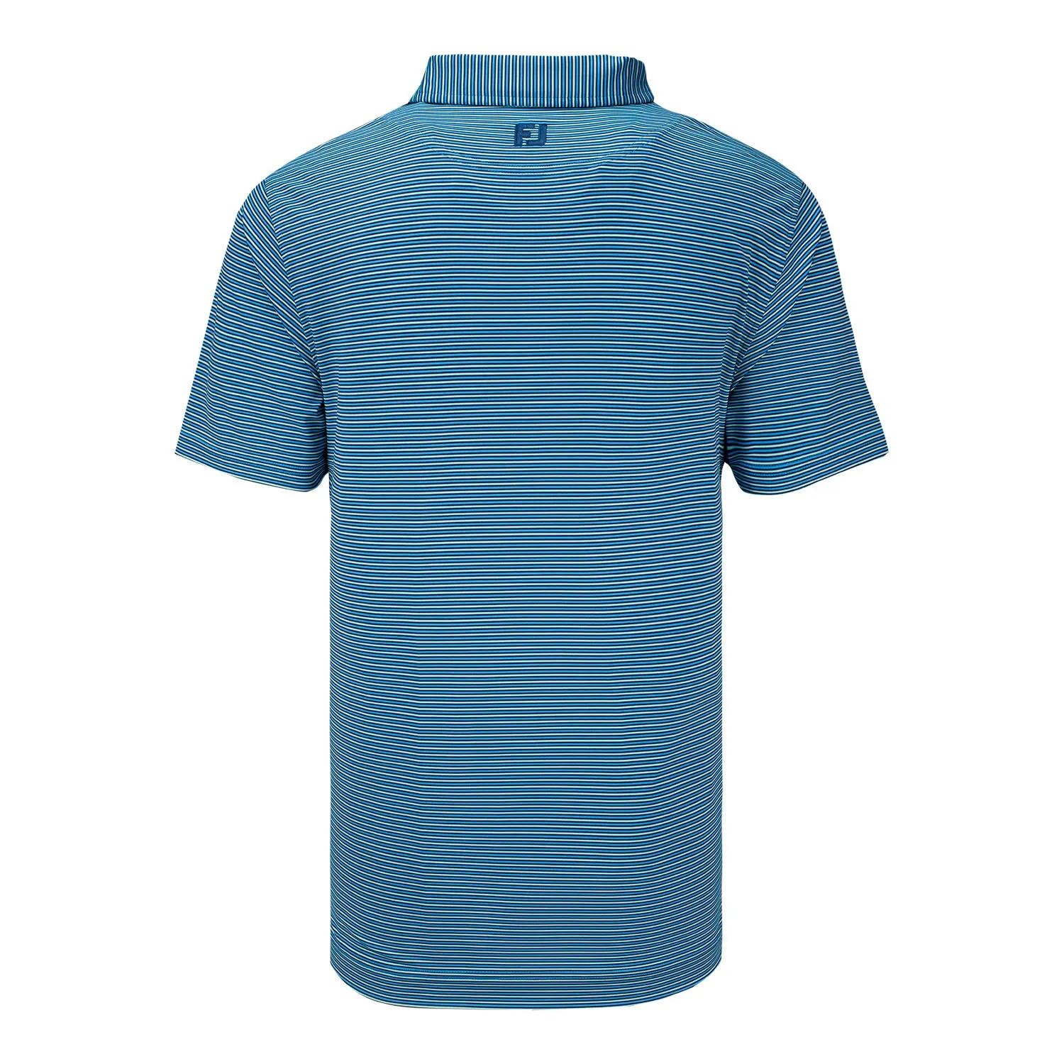 FootJoy 2026 PGA Championship Smooth Stripe Polo in Navy, Mint, and Blue sold by PGA Tour product image thumbnail 2