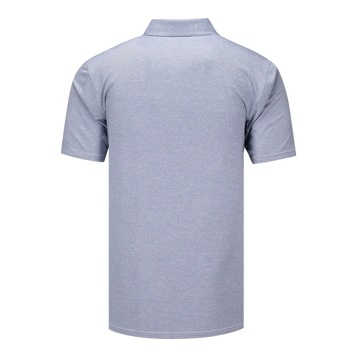 Holderness & Bourne 2026 PGA Championship Perkins Stripe Polo in Heathered Andover and White sold by PGA Tour product image thumbnail 3