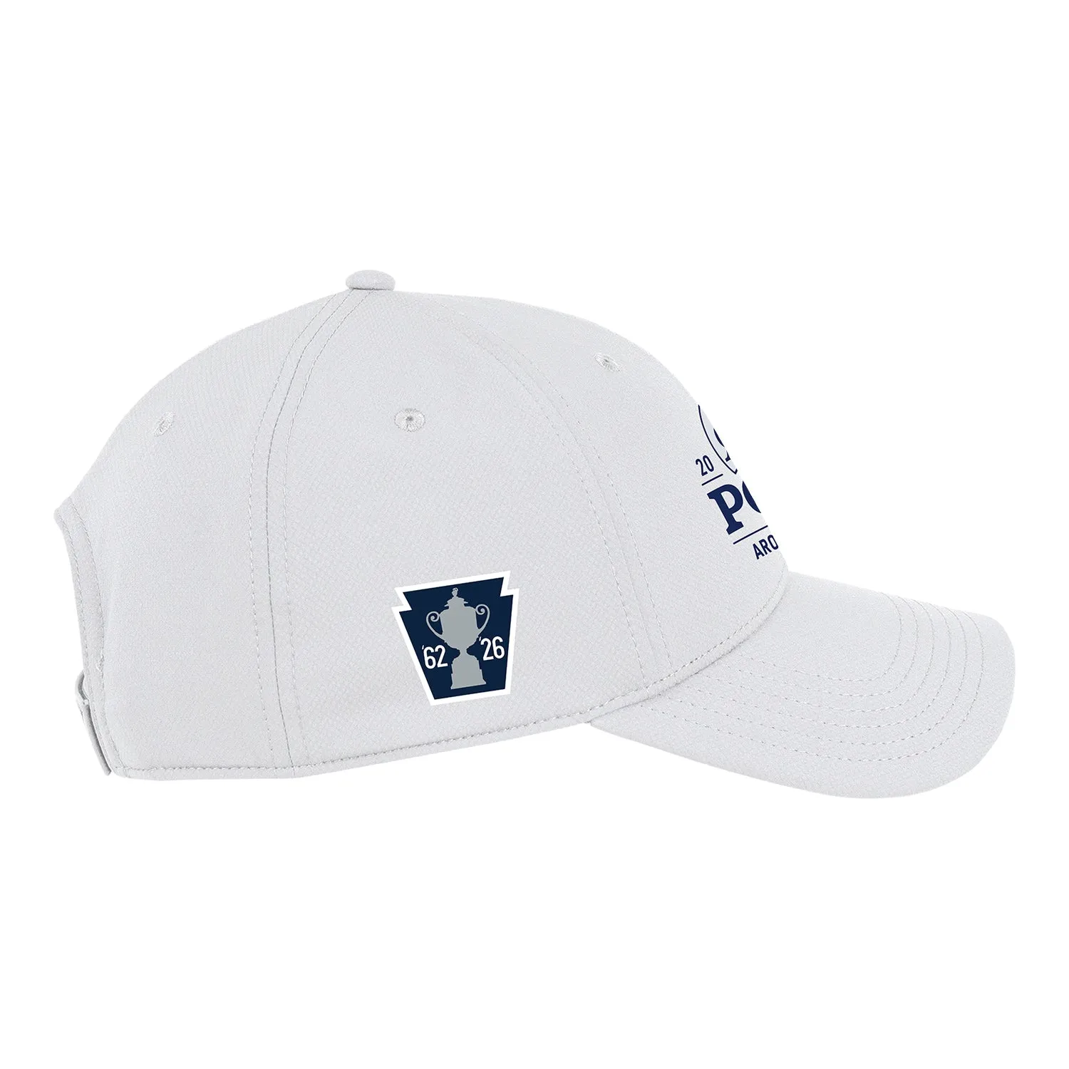 Ahead 2026 PGA Championship Stratus Logo & Keystone Performance Hat in White sold by PGA Tour product image thumbnail 2
