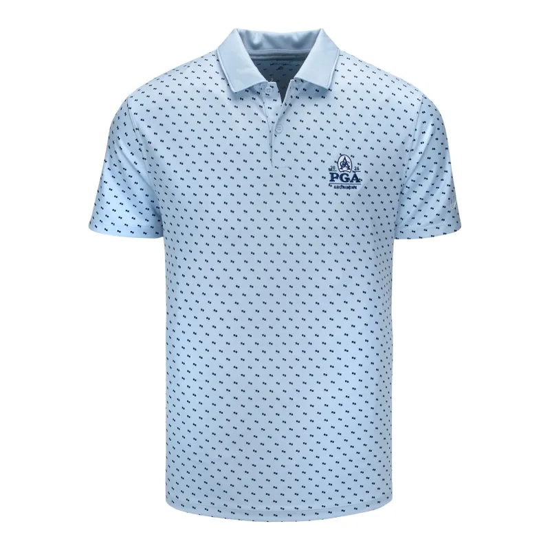 Nike 2026 PGA Championship Victory+ Print Polo in Armory Blue sold by PGA Tour
