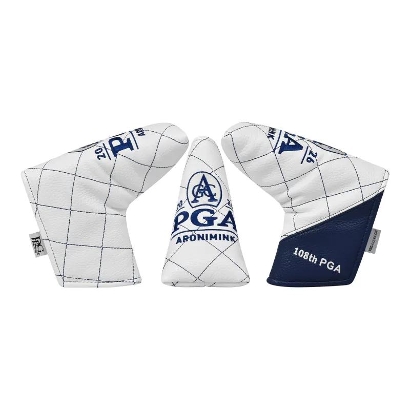 PRG Golf 2026 PGA Championship Quilted Blade Cover sold by PGA Tour