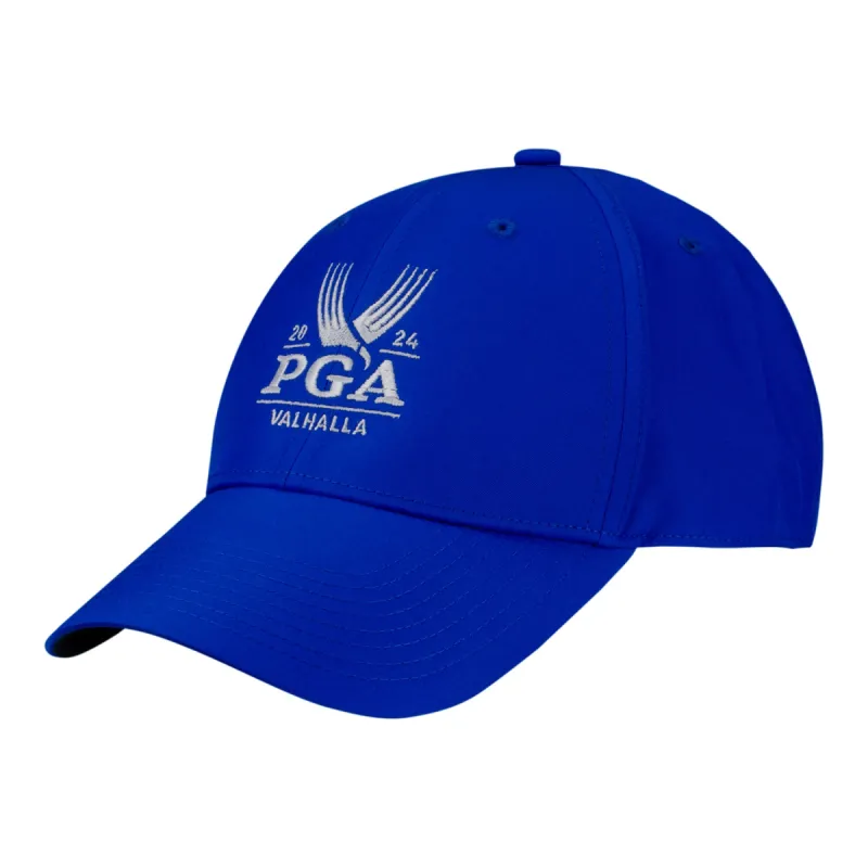 Nike 2024 PGA Championship Valor Performance Hat in Royal sold by PGA Tour