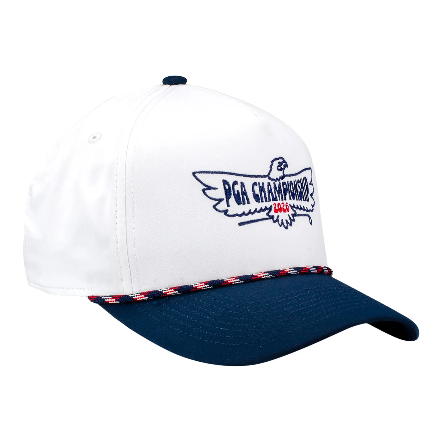 Imperial 2026 PGA Championship Wrightson Two-Tone Rope Hat in White and Navy sold by PGA Tour product image thumbnail 2