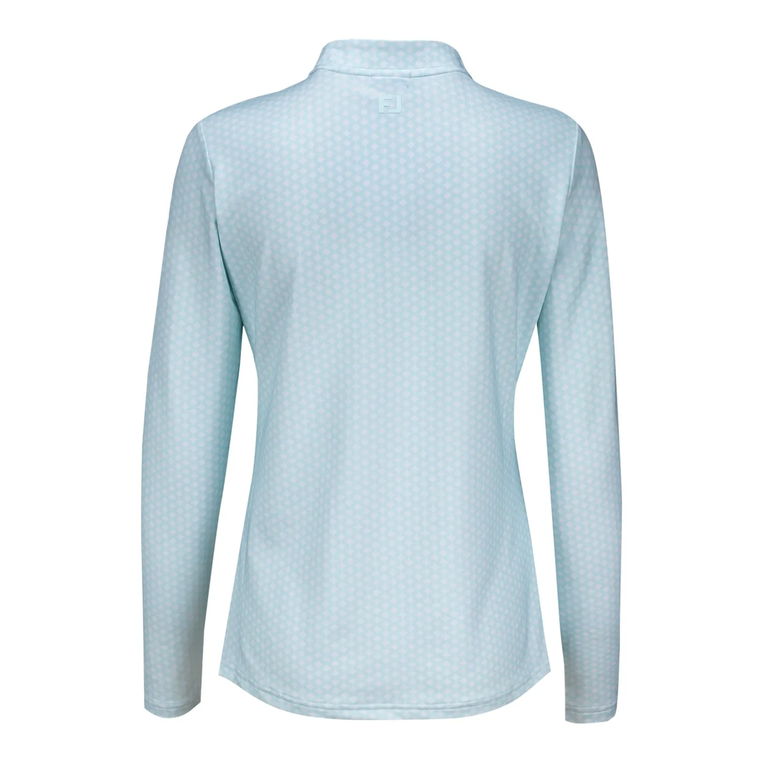 FootJoy 2026 PGA Championship Women's Quarter Zip in Glacial Blue Print sold by PGA Tour product image thumbnail 3