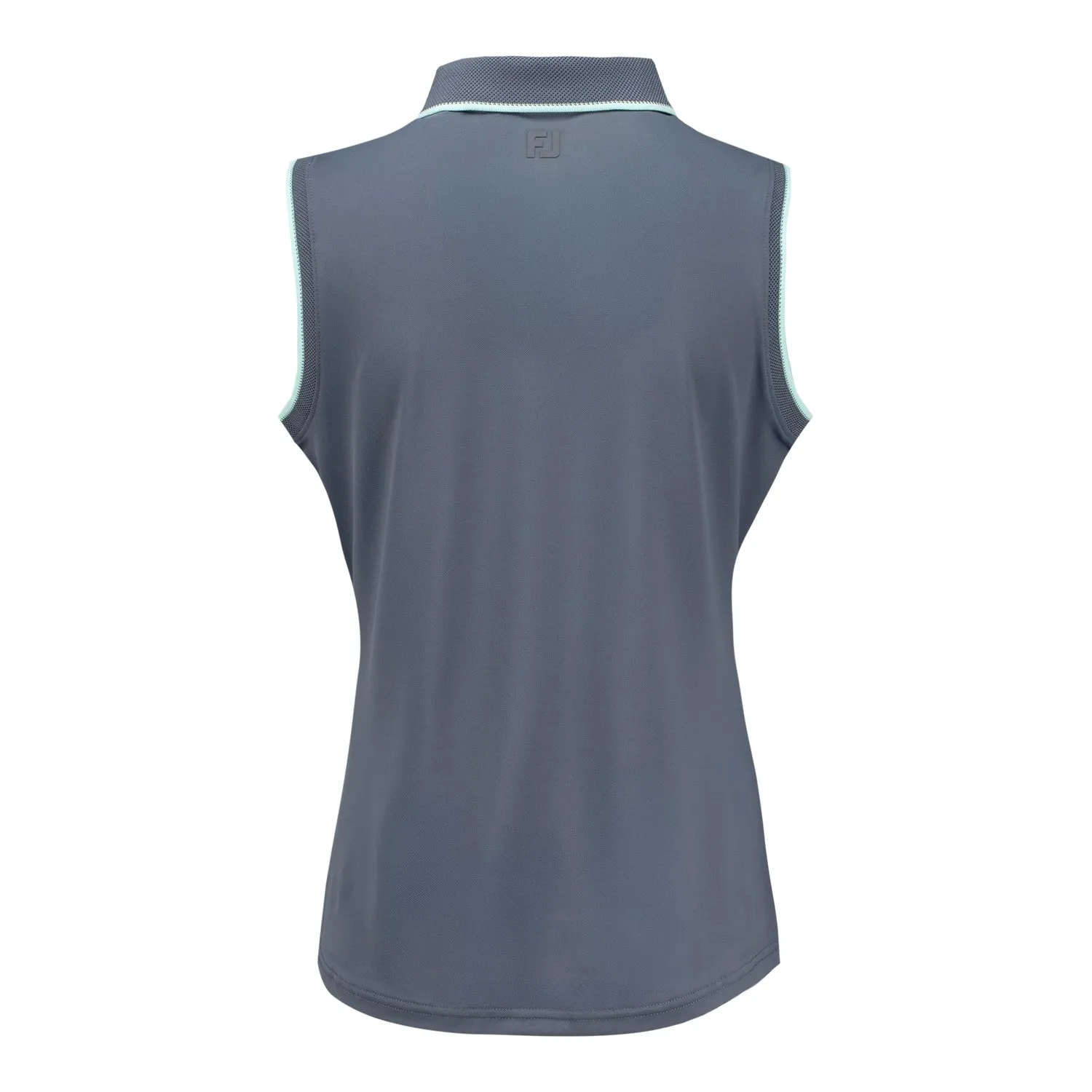 FootJoy 2026 PGA Championship Women's Sleeveless Polo in Dusty Violet and Glacial Blue sold by PGA Tour product image thumbnail 2
