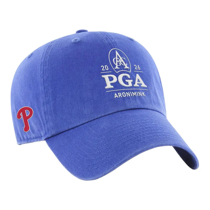 '47 Brand 2026 PGA Championship Philadelphia Phillies Co-Brand Hat in Royal made by 47